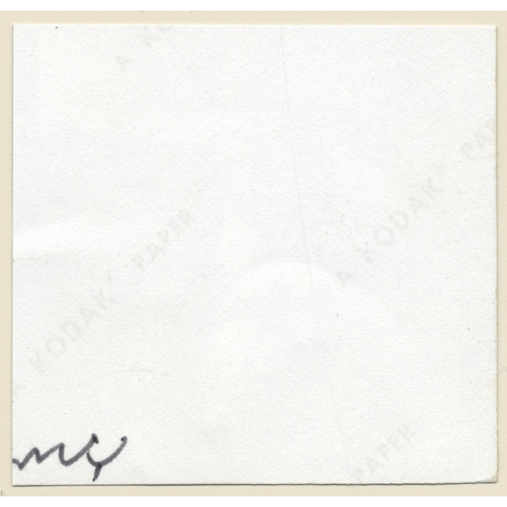 Erotic Study by Korenjak: Racy Darkhaired Semi Nude On Bed*1 (Vintage Contact Print 1970s/1980s)