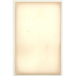 Slim Semi Nude W. Suspenders / Pale - Eyes (Vintage Photo B/W ~1950s)
