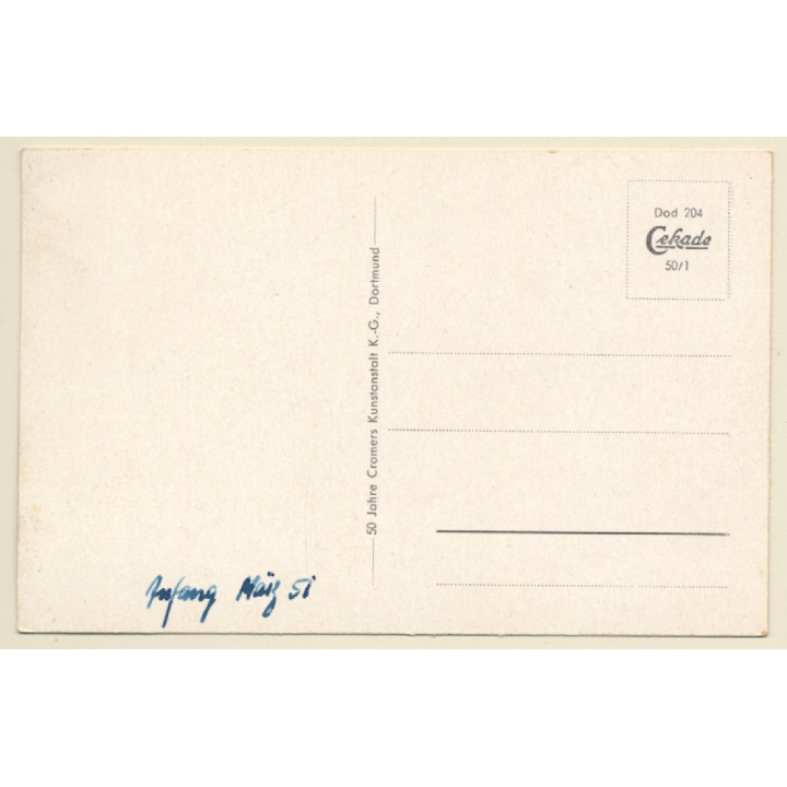 Dortmund: Hörder Hütten Verein - Steelworks (Vintage PC 1957)