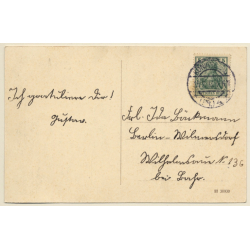Königsberg - Kaliningrad / Ostpreußen: Pregelpartie - Synagoge (Vintage PC 1913)