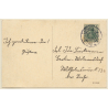 Königsberg - Kaliningrad / Ostpreußen: Pregelpartie - Synagoge (Vintage PC 1913)