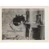 WW1 / France: Grenade Impact Chateau Beaucourt (Vintage Photo ~1910s)