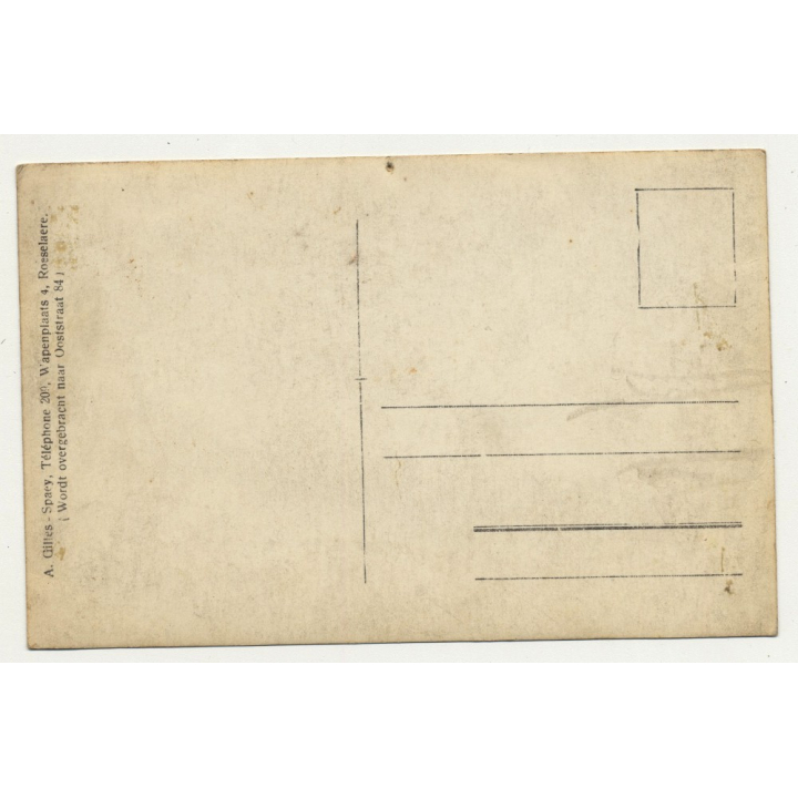 Roeselare - Rousselaere / Belgium: Kristene Vereeniging 1913 (Vintage Photo PC)