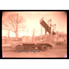 Carlier & Co / Lille: Berliet GBH Semi Remorque / Truck - Camion (Large Vintage Photo Negative ~1950s)