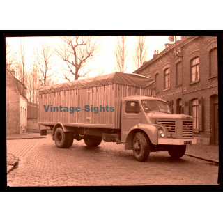 Berliet GLC - GLR / Truck - Lorry - Camion (Large Vintage Photo Negative ~1950s)