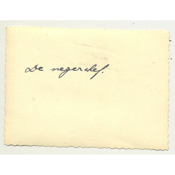 Close-up Of African Womans' Tribal Marks / Congo? (Vintage Photo B/W ~1930s)