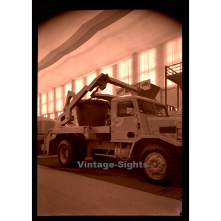 Bennes Marrel Tourcoing: Berliet GBO / Truck - Camion (Large Vintage Photo Negative ~1950s)