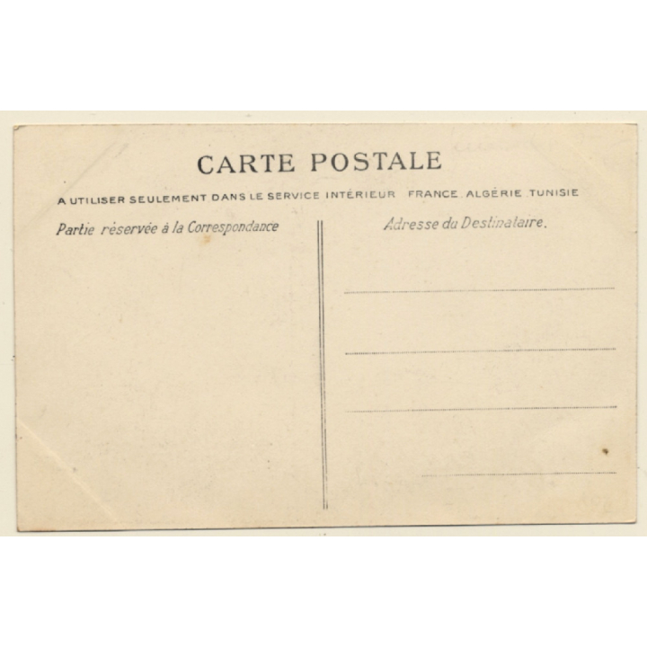 Paris: Incendie Maison Laurette / Bd Sebastopol 1904 (Vintage PC)