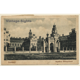 Cernauti - Czernowitz / Romania: Resedinta Mitropolitana (Vintage PC 1932)