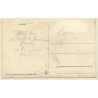Ploiesti / Romania: Primaria eu Gradina - City Hall (Vintage RPPC 1937)