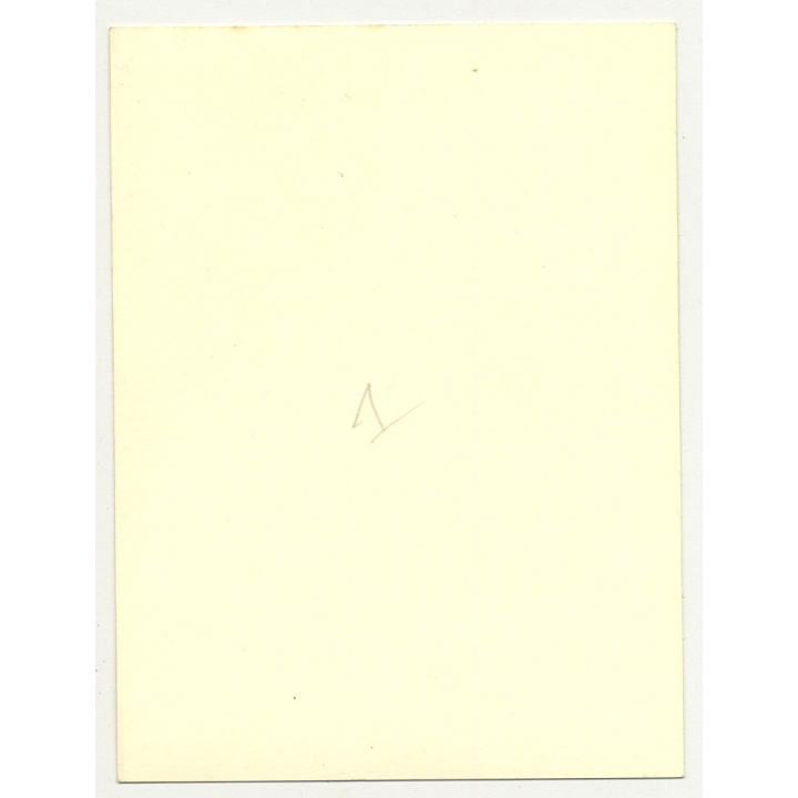 Old Congolese Woman Head-Carrying Clay Pitcher (Vintage Photo B/W ~1950s)