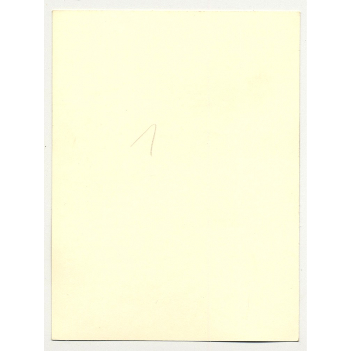 Old Congolese Woman Head-Carrying Clay Pitcher 2 (Vintage Photo B/W ~1950s)