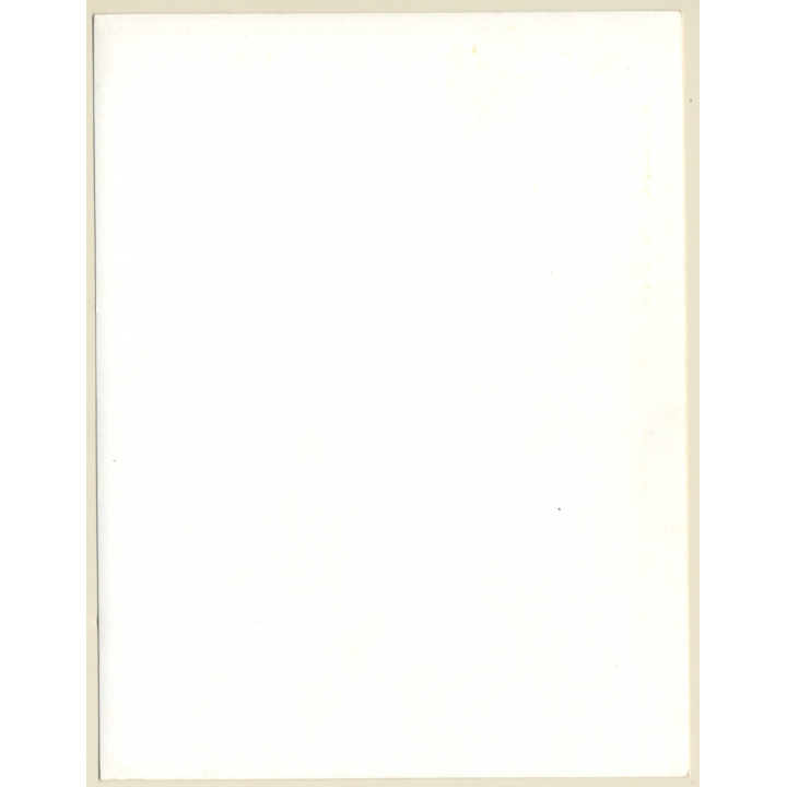 Erotic Study: Nude Blonde Pin-Up With Updo *1 / Negligeee (Vintage Photo 22 x 17 CM ~1950s)