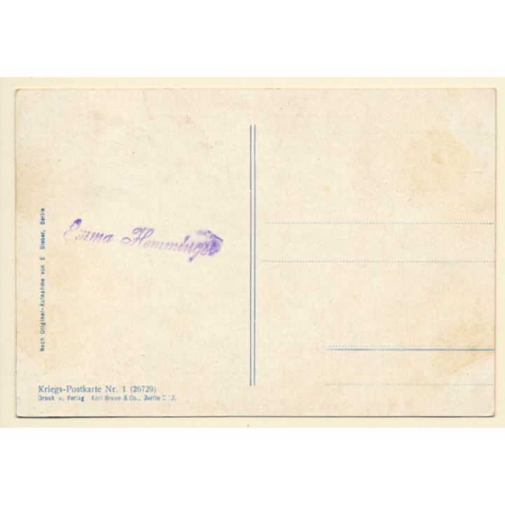 Kaiser Wilhelm II: Das Schwert Ist Gezogen... (Vintage PC ~1910s)