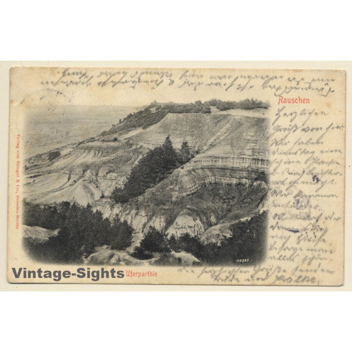 Ostpreußen: Ostseebad Rauschen - Venusschlucht (Vintage PC 1903)