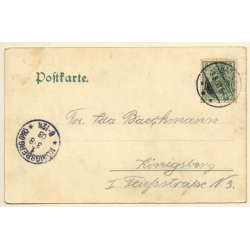 Ostpreußen: Ostseebad Rauschen - Venusschlucht (Vintage PC 1903)