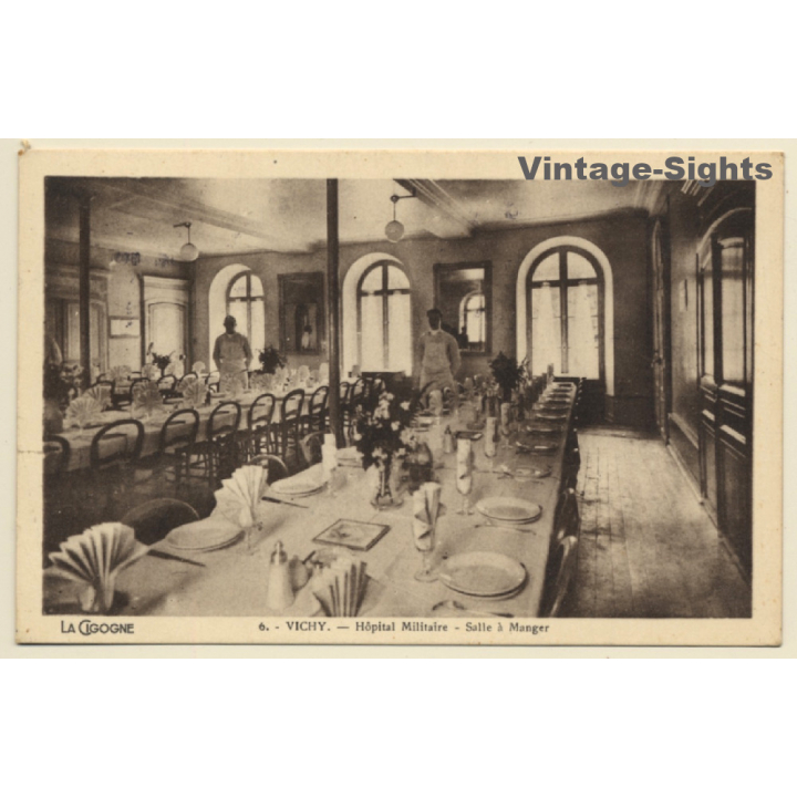 Vichy / France: Hopital Militaire - Salle à Manger (Vintage PC 1947)