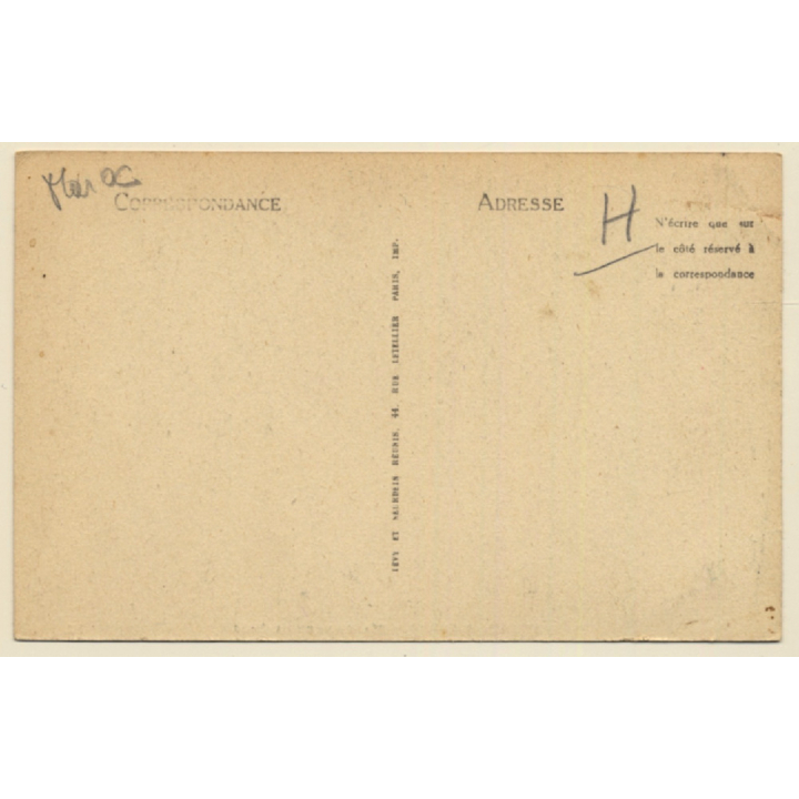 Morocco: Marchande De Bois / Ethnic (Vintage PC ~1910s)