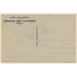 Algeria: Mauresques Voilées - Vins D'Algérie / Ethnic (Vintage PC ~1910s)
