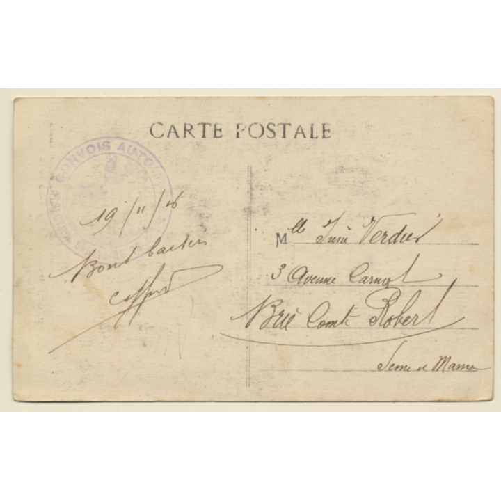 Maghreb: Campagne D'Orient 1914-16 / Danse Orientale (Vintage PC 1916)