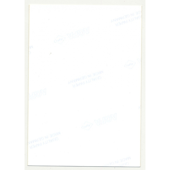 Natural Naked Woman Leans Against Tree In Forest 2 (Vintage Photo DDR ~1980s)