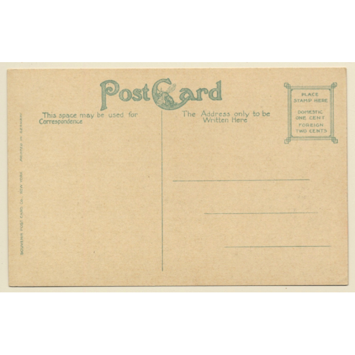 Cleveland / USA: Cuyahoga River From The Viaduct / Vessel (Vintage PC 1910s)