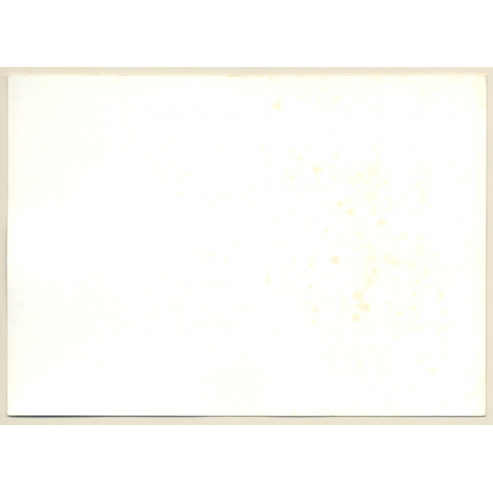 Erotic Study: Recumbent Natural Nude Curlyhead (Vintage Photo GDR ~1980s)