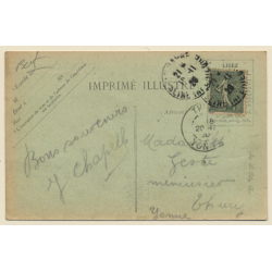 Le Havre: Le Transatlantique SS Lafayette / Paquebot (Vintage PC 1920)