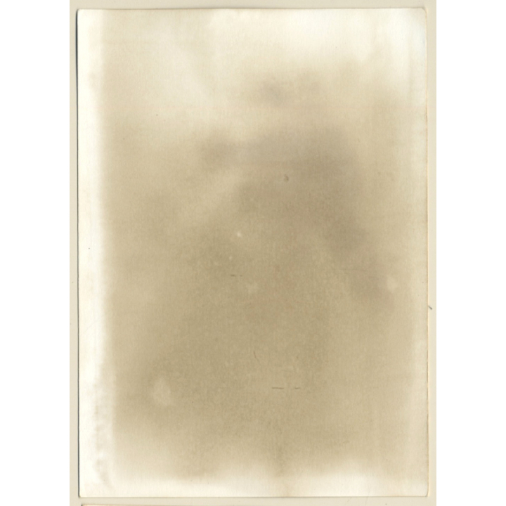 Erotic Study: Natural Shorthaired Semi Nude*1 (Vintage Photo GDR ~1980s)