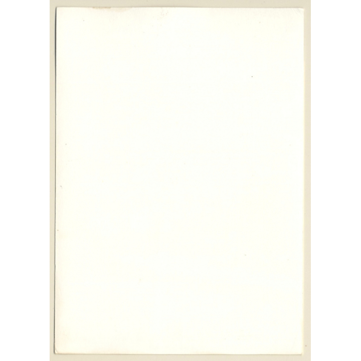 Erotic Study: Natural Pretty Longhaired Nude Kneeling On Bed (Vintage Photo GDR ~1980s)