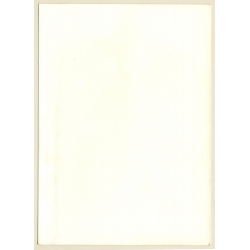 Erotic Study: Semi Nude Blonde Holds Boobs / Face Covered With Hair (Vintage Photo GDR ~1980s)