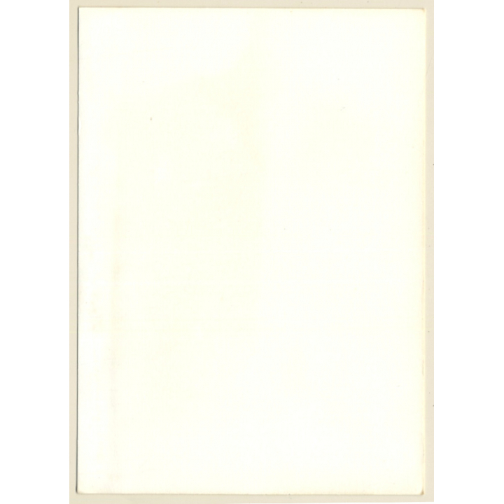 Erotic Study: Semi Nude Blonde Holds Boobs / Face Covered With Hair (Vintage Photo GDR ~1980s)