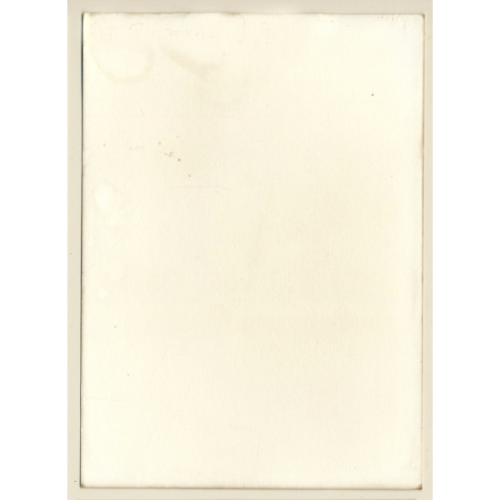 Erotic Study: Cheeky Shorthaired Semi Nude With Hairy Armpits (Vintage Photo GDR ~1980s)