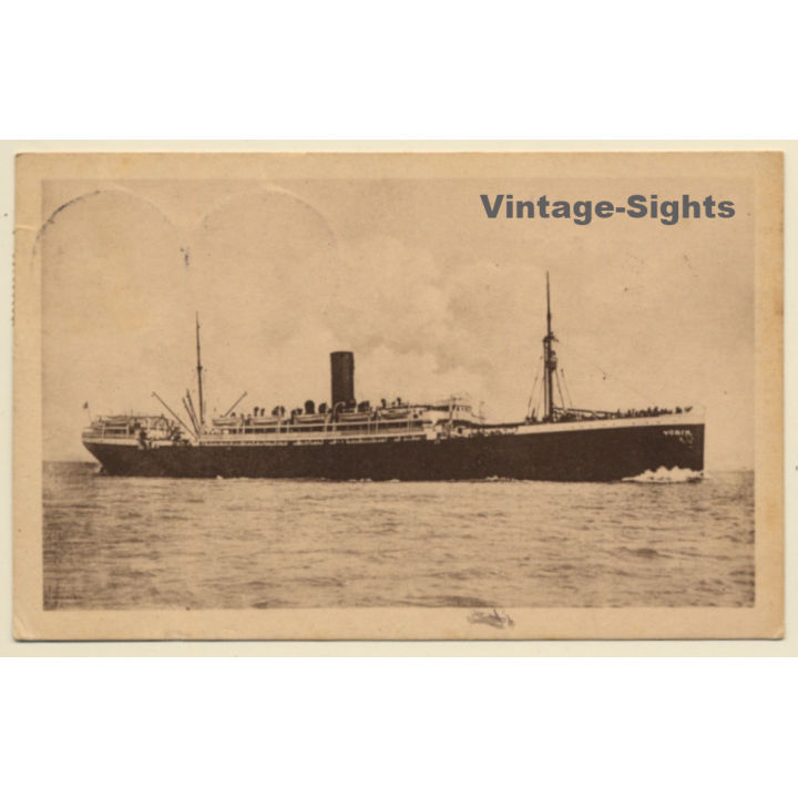 Norddeutscher Lloyd Bremen: Dampfer Yorck / Steamer (Vintage PC 1923)