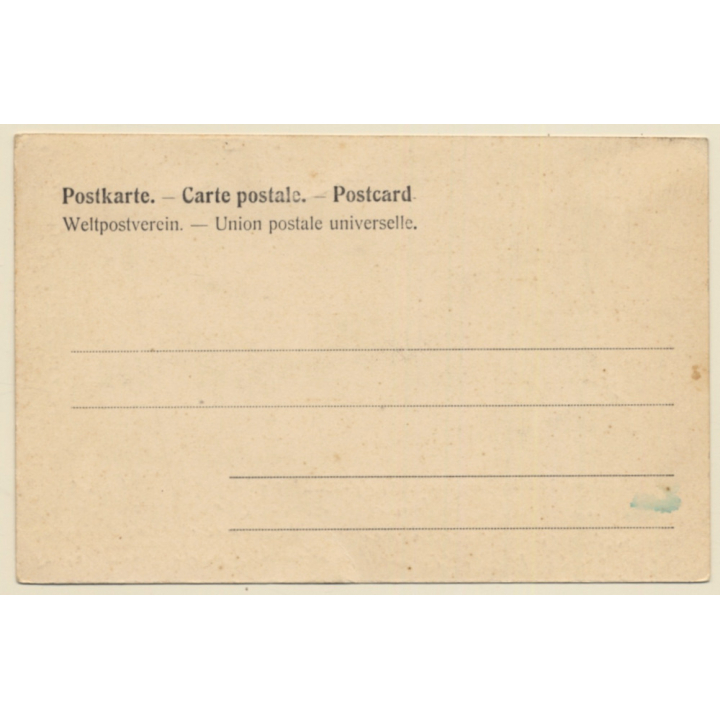 Norddeutscher Lloyd Bremen: Gruß Von Bord Des Dampfers / Steamer (Vintage PC ~1900s)