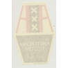 Hilton Amsterdam Hotel / Holland (Vintage Luggae Label ~1960s)