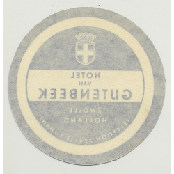Hotel Van Gijtenbeek - Zwolle / Holland (Vintage Luggae Label)