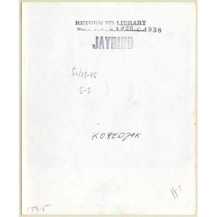 Jaybird Erotic Study: Nude Couple Embracing On Couch / Tattoo (Vintage Photo KORENJAK 1960s/1970s)