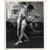 Jaybird Erotic Study: Nude Couple Dancing / Tan Lines (Vintage Photo KORENJAK 1960s/1970s)