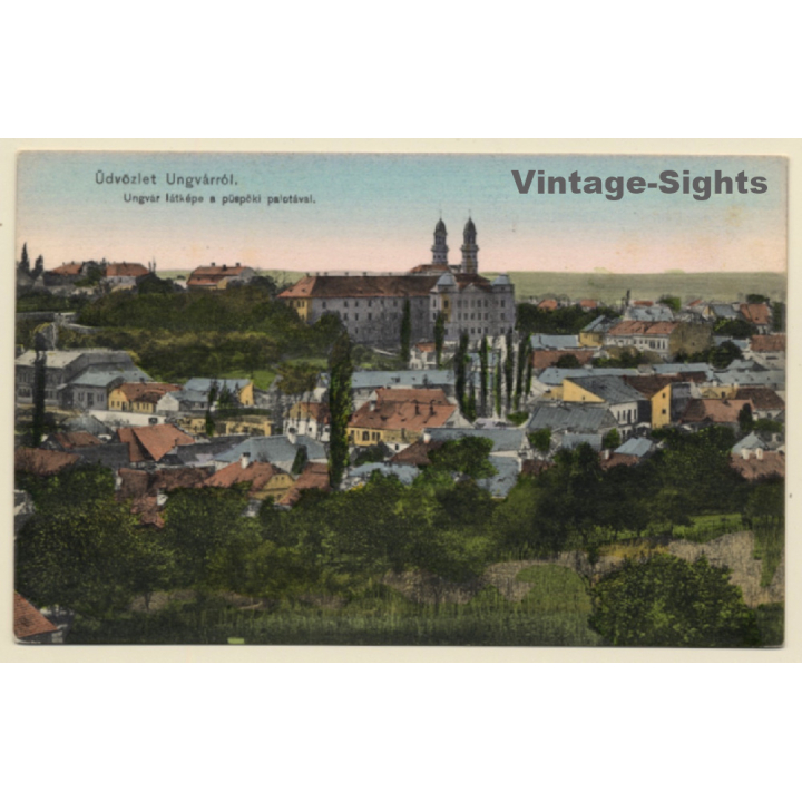 Ungvár - Uzhhorod / Ukraine: General View (Vintage PC ~1910s)