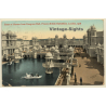 London / UK: Court Of Honour / Franco-British Exhibition (Vintage PC 1908)