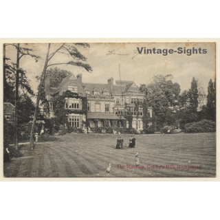 Hampstead / UK: The Mansion, Golder's Hill (Vintage PC 1909)