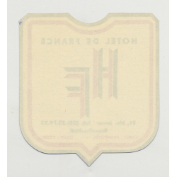 Hotel De France - Bruxelles-Midi / Belgium (Vintage Luggae Label)