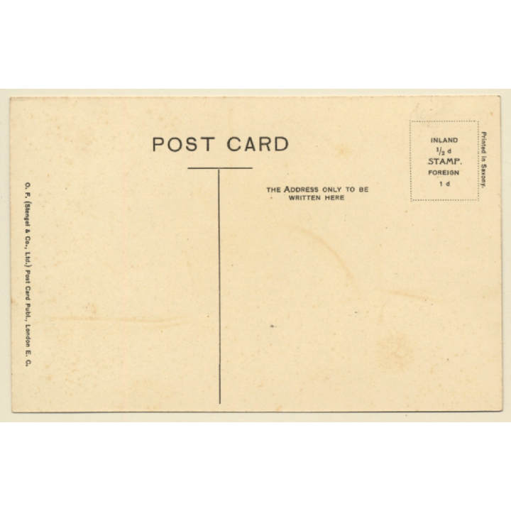 Ayr / Scotland: Burns Cottage (Vintage PC ~1910s/1920s)