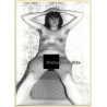 Erotic Study: Natural Chubby Nude On Cube / Hairy Armpits (Vintage Photo GDR ~1970s/1980s)