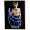 Erotic Study: Semi Nude Punk With Transparent Top / Sid Vicous (Vintage Photo ~1980s)