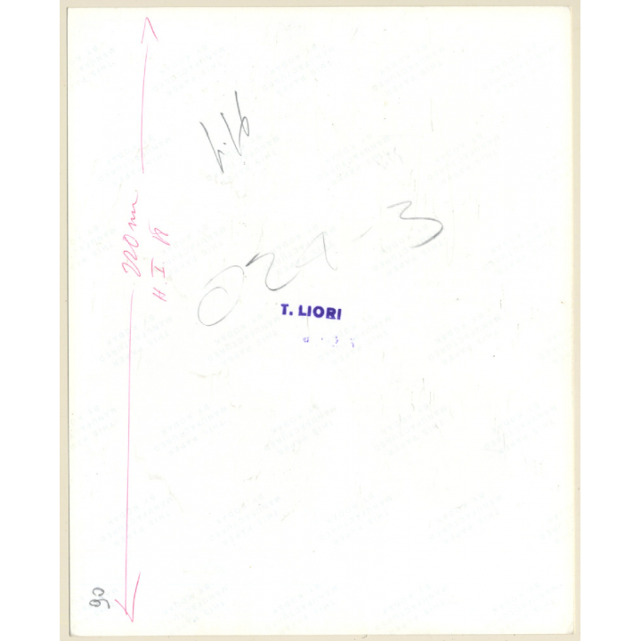 Erotic Study by T.Liori: Man Holds Nude Womans' Butt (Vintage Photo KORENJAK 1970s/1980s)