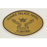 Guaira Palace Hotel - Curitiba / Brazil (Vintage Luggage Label: Small)