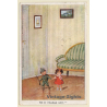 WW1: Als Er Abschied Nahm / Child Soldier (Vintage PC 1918)