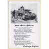 WW2: Panzer Rollen In Afrika Vor / Wehrmacht - Tank (Vintage PC 1930s/1940s)